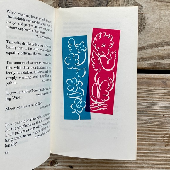 1968 Marriage: Pro and Con Peter Pauper Press Vintage Couples Romance Wedding - Picture 4 of 13